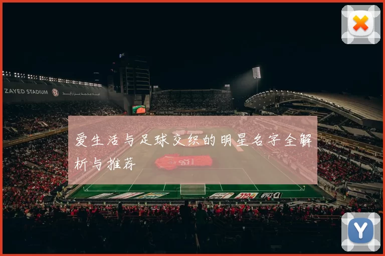 爱生活与足球交织的明星名字全解析与推荐