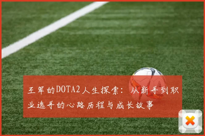 王军的DOTA2人生探索：从新手到职业选手的心路历程与成长故事